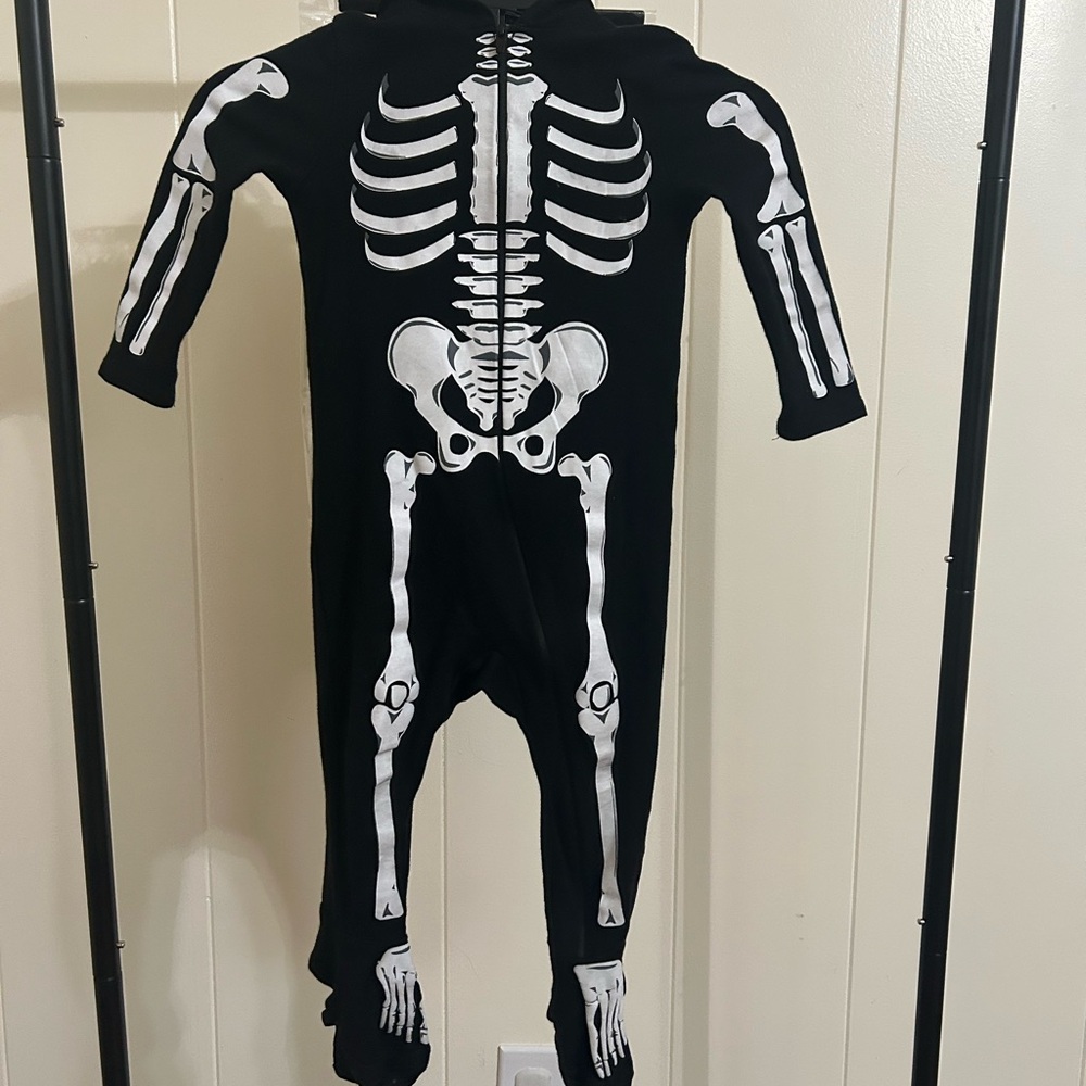 Spirit Skeleton Halloween Toddler One Piece Costume